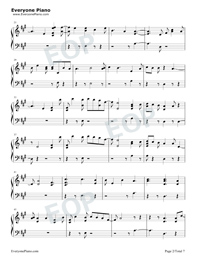 Don't Say You Love Me-Fifth Harmony五線譜プレビュー2