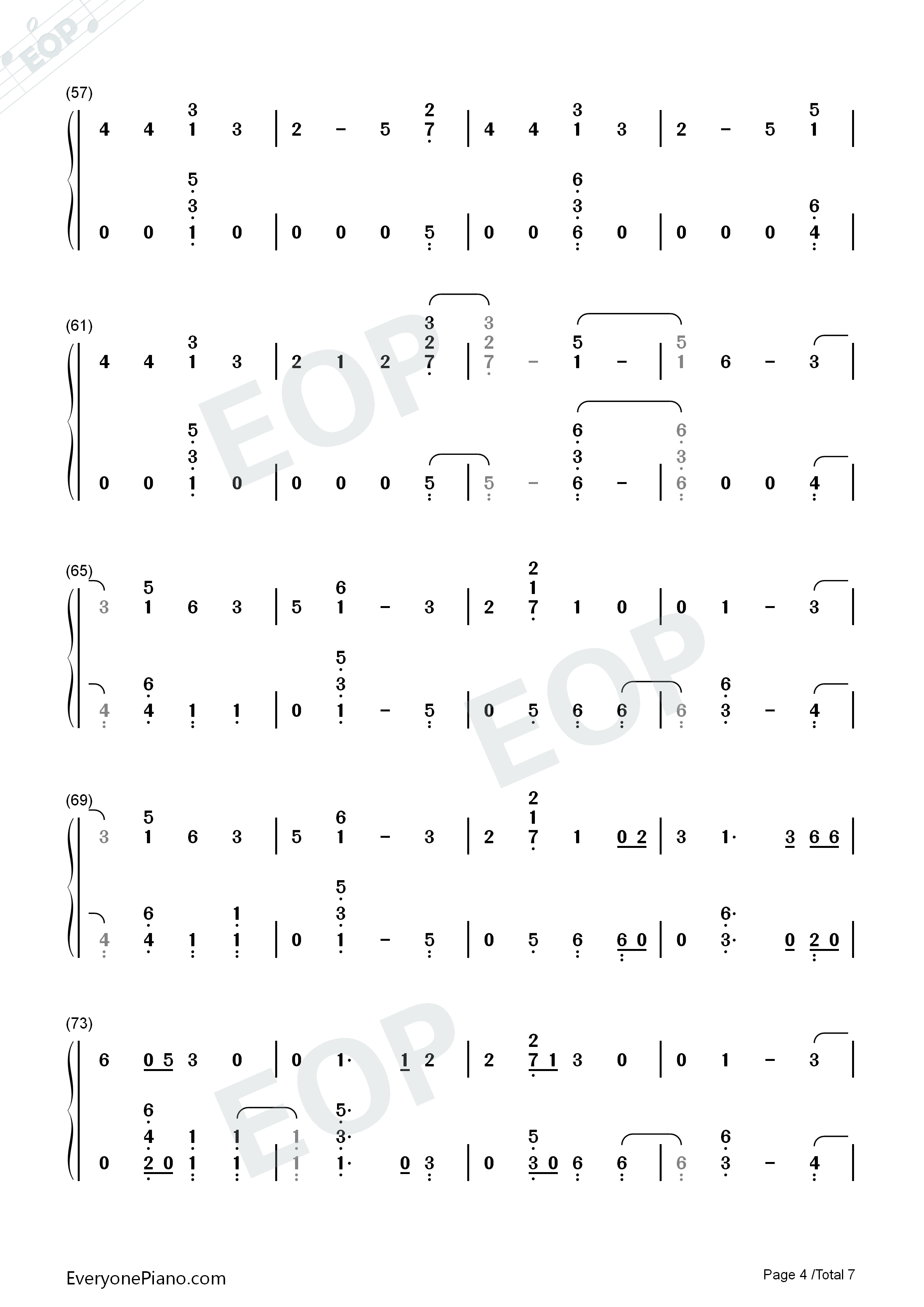Patient-Charlie Puth両手略譜プレビュー4
