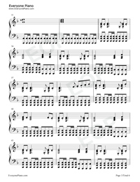Never Back Down-Two Steps From Hell五線譜プレビュー3