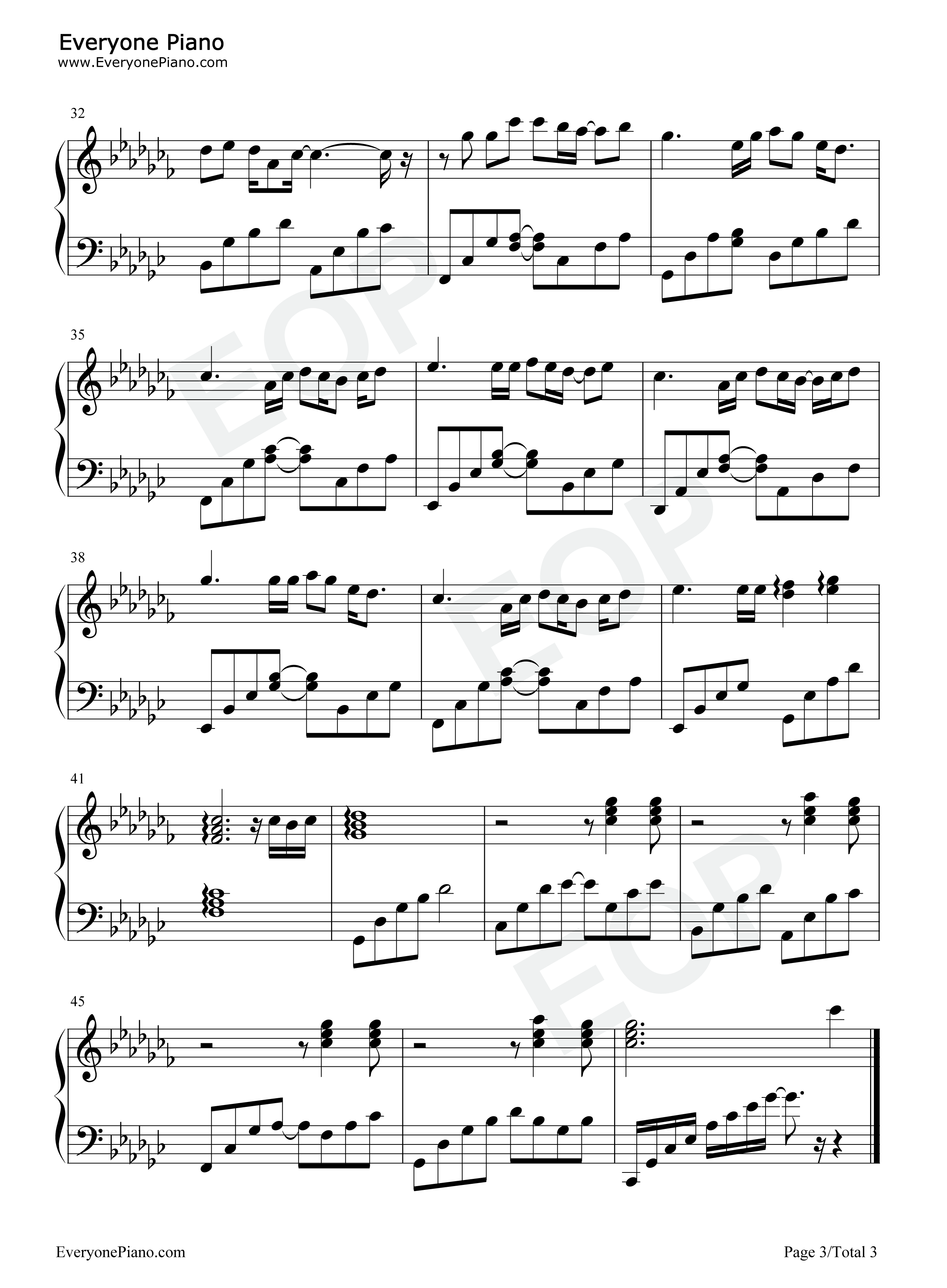 2 Steps Toward-Kanon五線譜プレビュー3