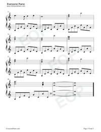 Dancing Snowflakes-Peter Jeremias五線譜プレビュー3