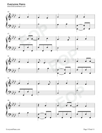 Powerless-パワーレス-リンカーン秘密の書五線譜プレビュー5