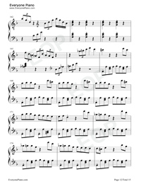 テンペスト第1楽章-The Tempest五線譜プレビュー12